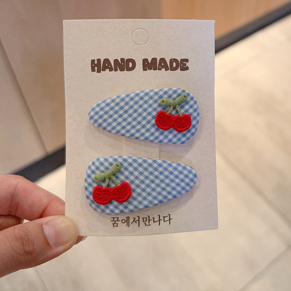 可爱小清新蓝色格子韩系儿童发夹甜美女孩BB夹发卡女童刘海夹头饰,童装/婴儿装/亲子装,发饰,淘宝优惠券,粉丝福利购,淘宝优惠卷