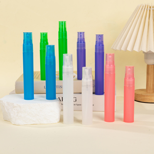 5ml10ml15ml20ml彩色小样瓶塑料磨砂香水消毒水分装瓶小样喷雾瓶