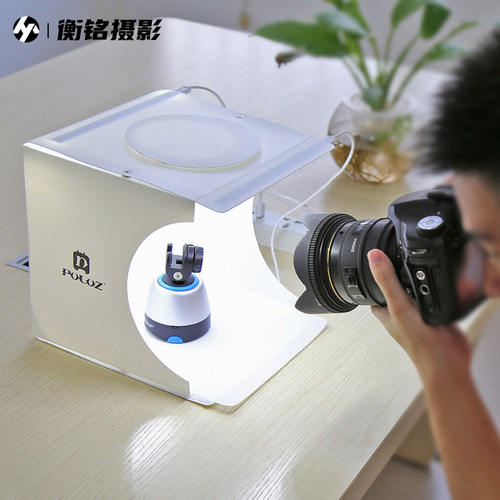 LED小型摄影棚折叠式迷你柔光箱