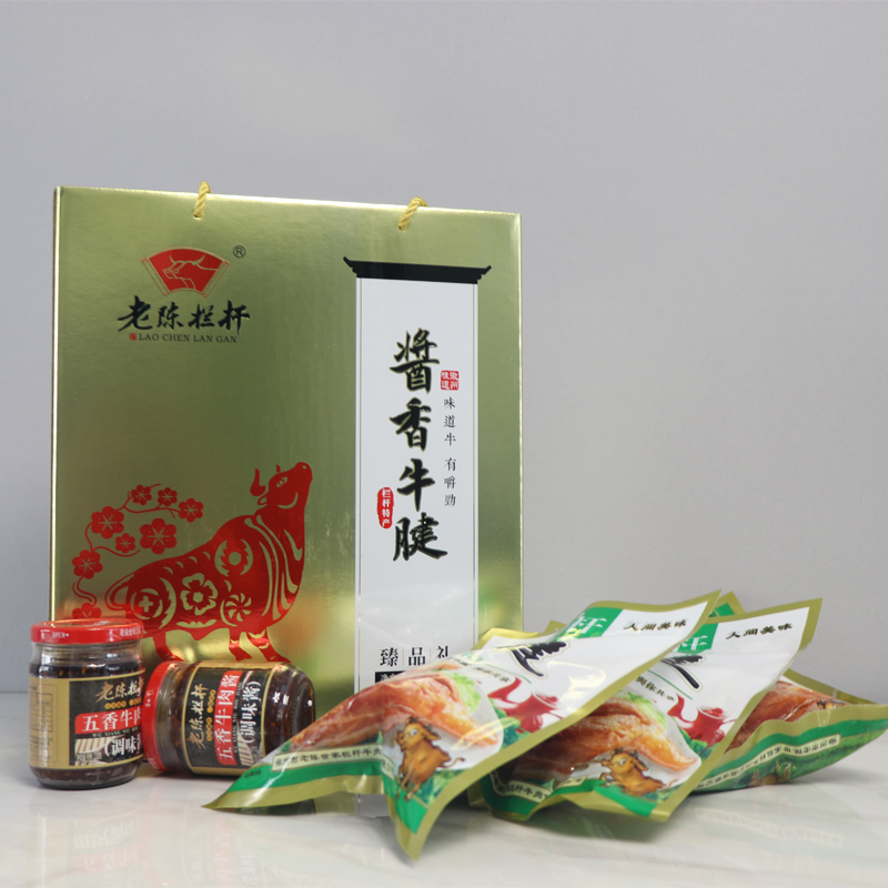 安徽老陈栏杆酱香牛腱1024克装