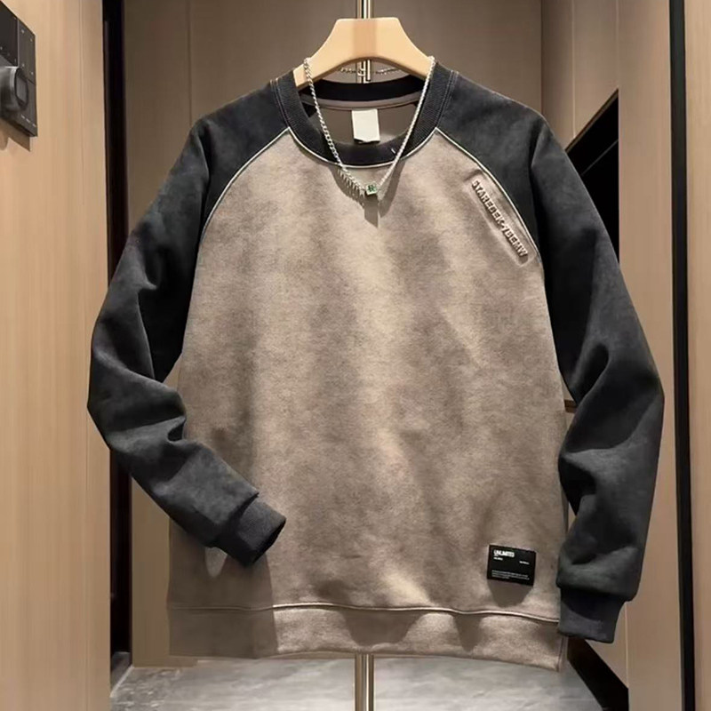 韩版扎染潮牌男卫衣不易变形