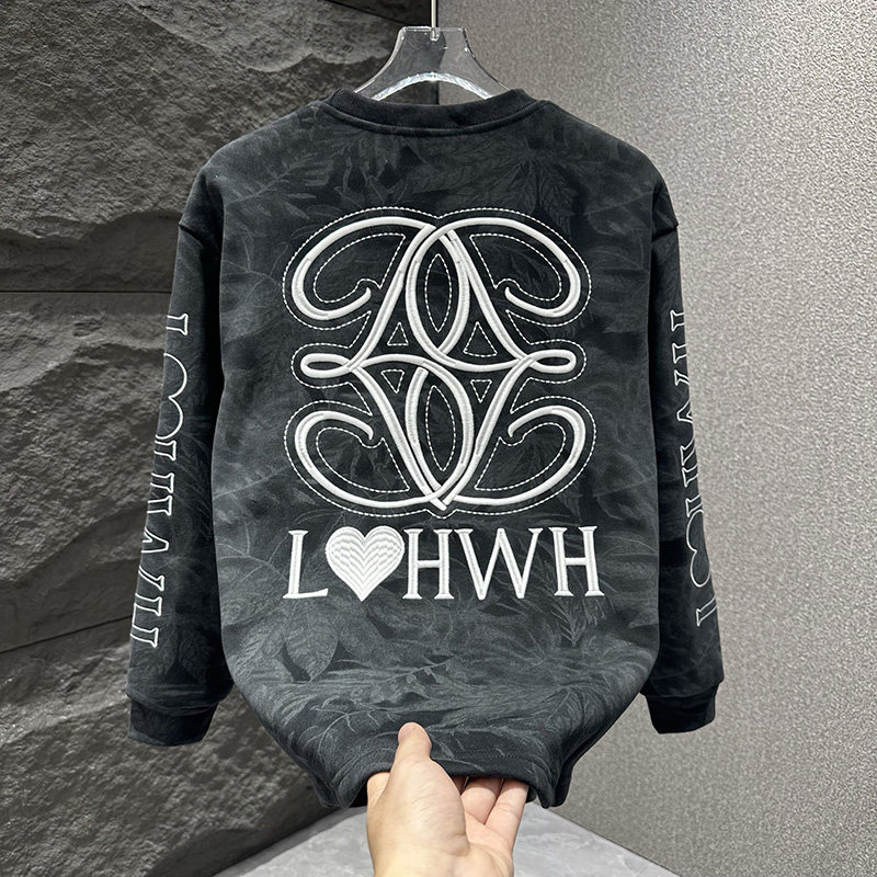 美式高街字母脏脏设计感加绒加厚体恤潮牌个性青年圆领卫衣打底衫