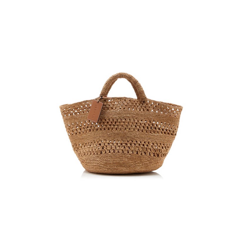 manebi panier weaving raffia tote bag 托特包女