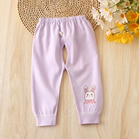 Синь без костей осенние штаны с пурпурно-дно-кролик mifei