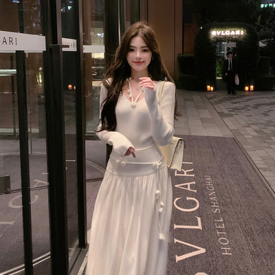 byyou白色内搭打底针织衫