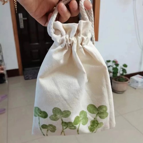 植物敲拓染田园少女拓然砸拓染