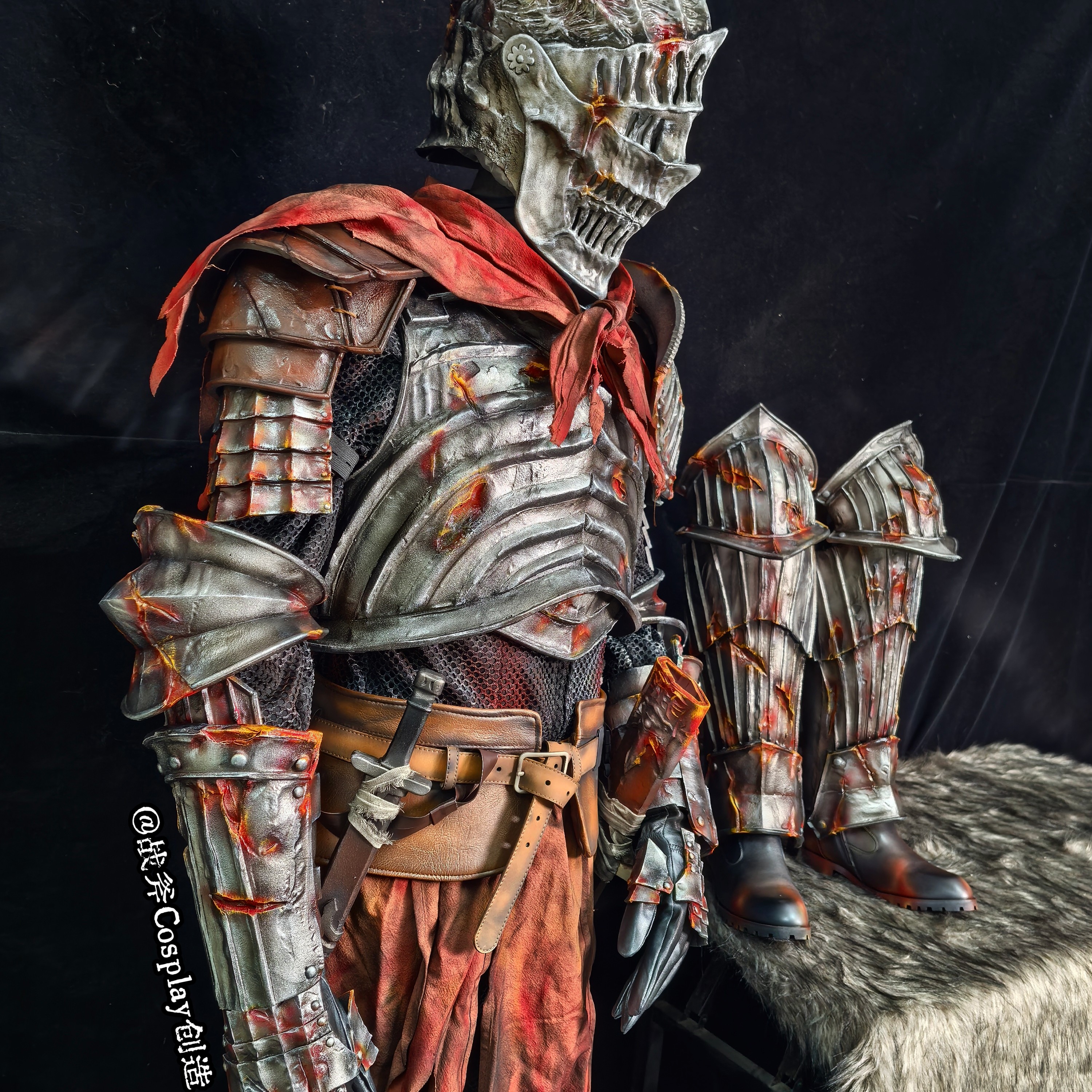 黑暗之魂薪王们的化身cosplay