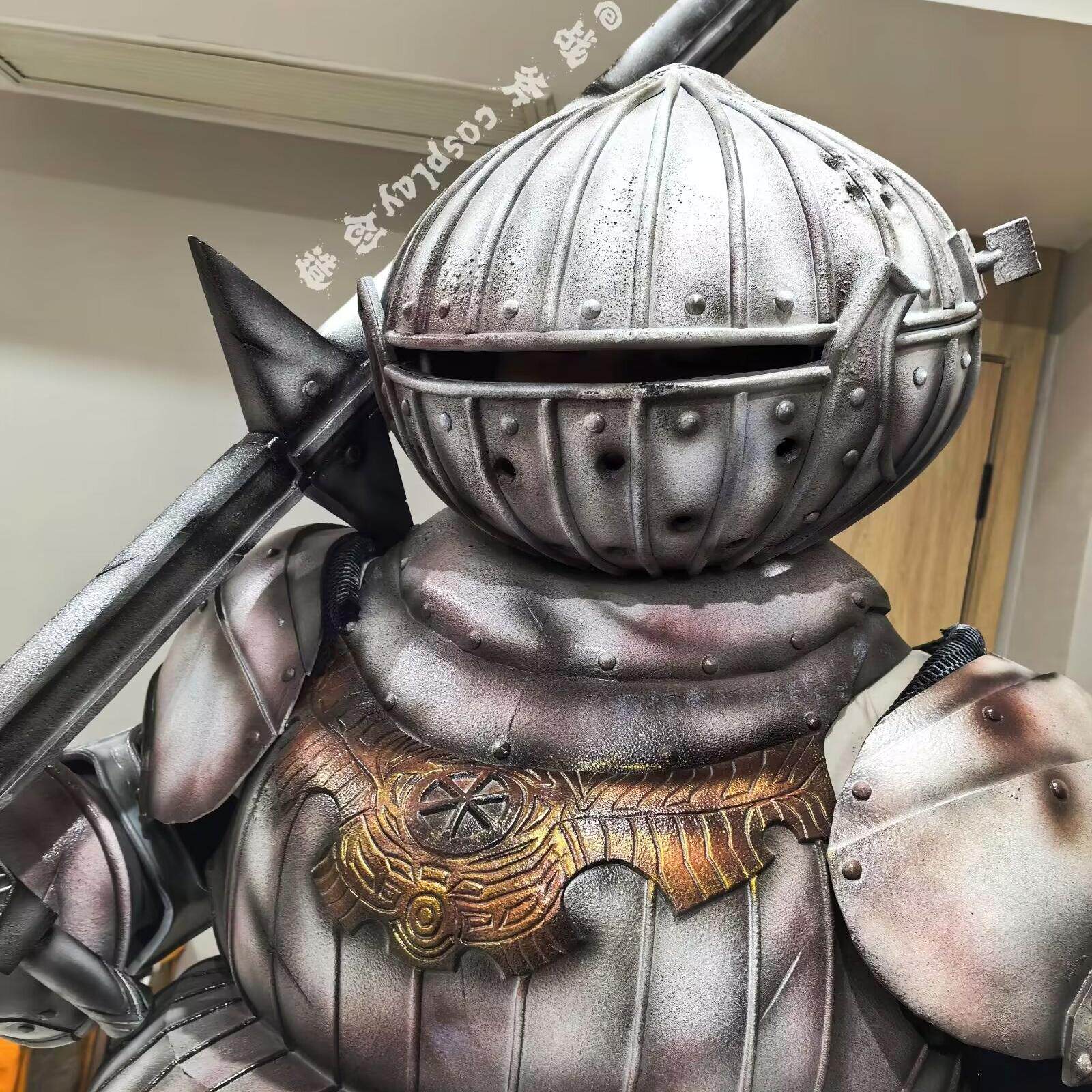 黑暗之魂 洋葱骑士 cosplay盔甲定制 艾尔登法环太阳骑士cos道具
