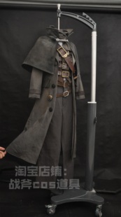 血源诅咒cosplay服装道具定制 猎人套装帽子靴子武器cos道具定做