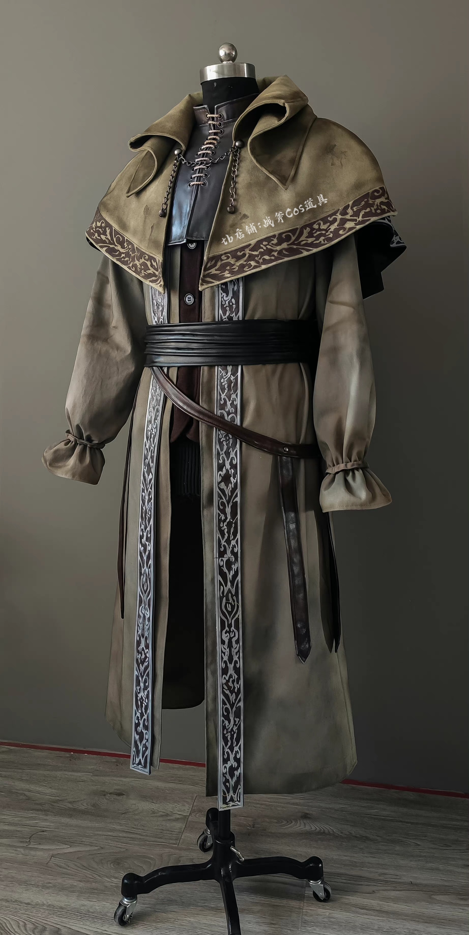 血源诅咒cosplay墓地勘探者套装 服装定制 月光大剑道具收藏周边