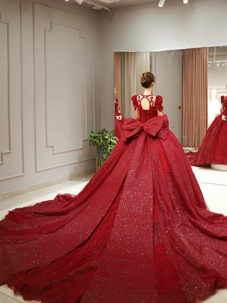 open lace back dress Amazon.com: Keting Red Cathedral Train Appliques Tulle A Line Wedding Dress  Lace Up Corset Long Sleeve Bridal Gown : Clothing, Shoes & Jewelry