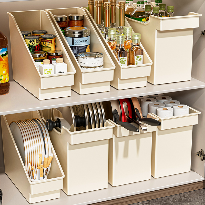 锅架调料整理盒锅具收纳架塑料