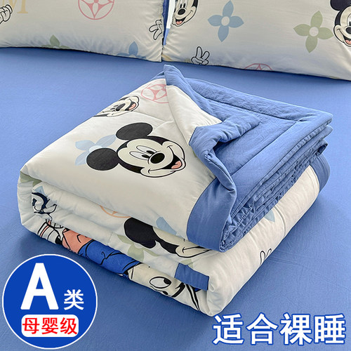 迪士尼A类纯棉儿童夏凉被四件套