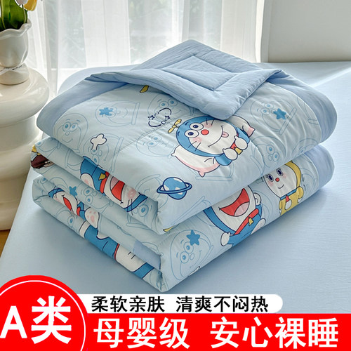 A类哆啦全棉夏凉被空调被四件套
