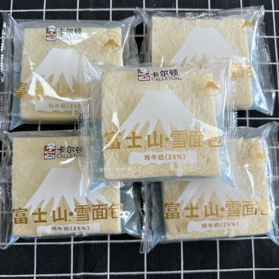 卡尔顿富士山雪面包无边吐司