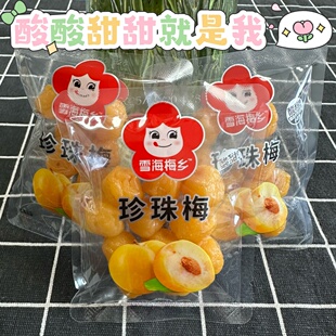 雪海梅乡珍珠梅酸甜梅子果脯孕妇蜜饯果干办公室休闲零食品小吃