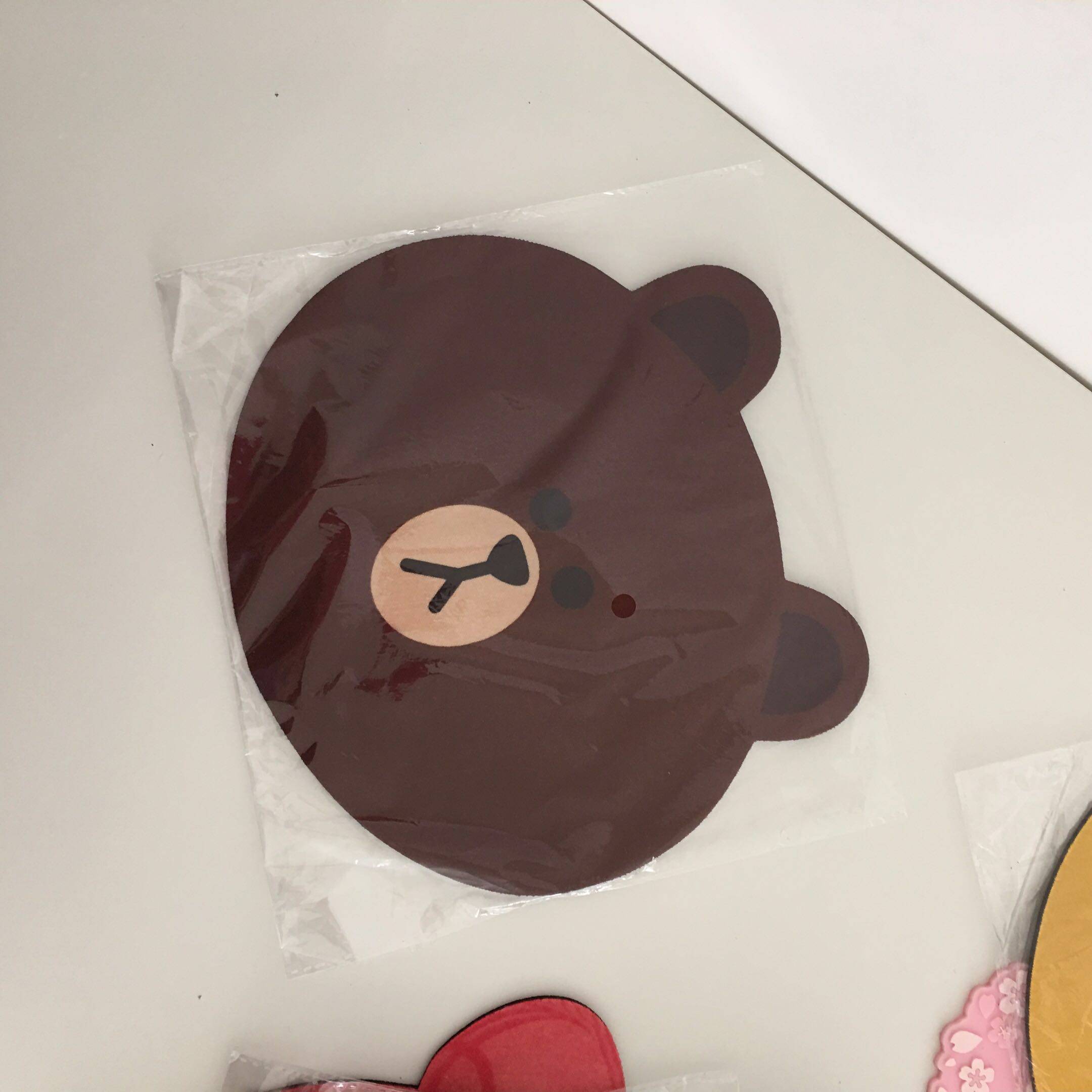 韓國LINE布朗熊kakao可愛屁桃君防滑卡通筆記本鼠標墊第二件半價在類目 電腦硬件/顯示器/電腦周邊, 電腦周邊, 鼠標墊/貼/腕墊中 - 來自Buy2taobao.com提供專業的淘寶代購服務