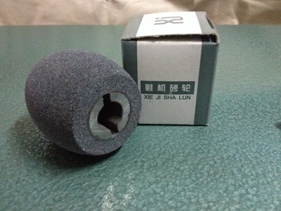 削皮机送料砂轮 轴芯 椭圆砂轮 皮料批皮机配件轴心橡胶送料轮