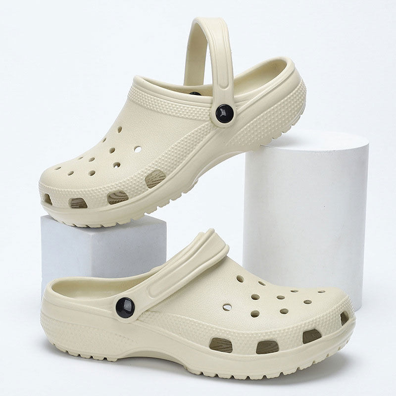 EVA洞洞鞋情侣明星经典包头男女户外休闲透气沙滩凉拖鞋女