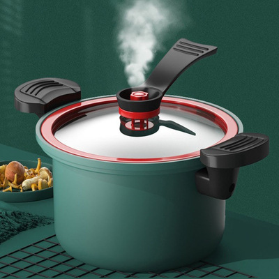 微压锅24CM家用不粘真空焖烧锅精铁微压煲汤锅活动礼品压力锅