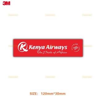 Kenya Airways肯尼亚航空标志小号3M防水贴潮贴行李箱贴笔记本贴