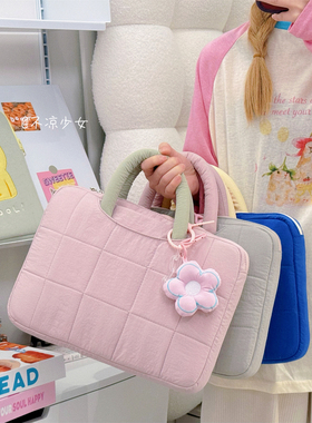 格子11寸12.9寸iPadpro手提平板内胆包13寸笔记本保护套电脑收纳