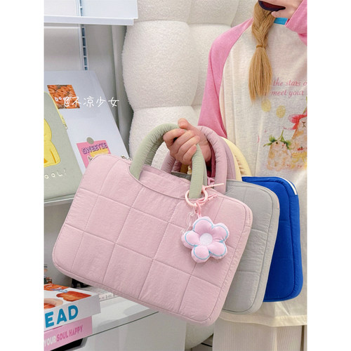 格子11寸12.9寸iPadpro手提平板内胆包13寸笔记本保护套电脑收纳