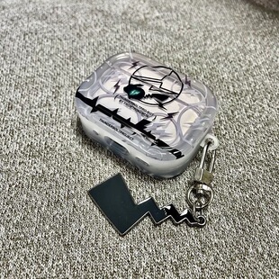 ins潮流闪电皮卡丘适用漫步者花再 ZeroBuds 保护套 Promagicair 软 ZEROAIR売