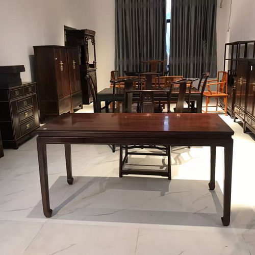 红木家具大红酸枝明式画案全实木中式书房写字台简约书法桌案台