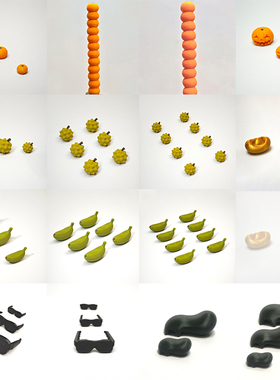 【配件】大中小系列-卡皮巴拉叠叠乐/不倒翁零件3D打印定制小饰品