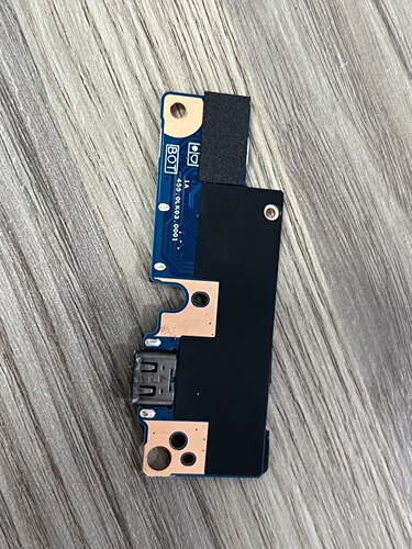 原装联想Lenovo Thinkpad X12Det G1 电源板 开关小板 充电接口板