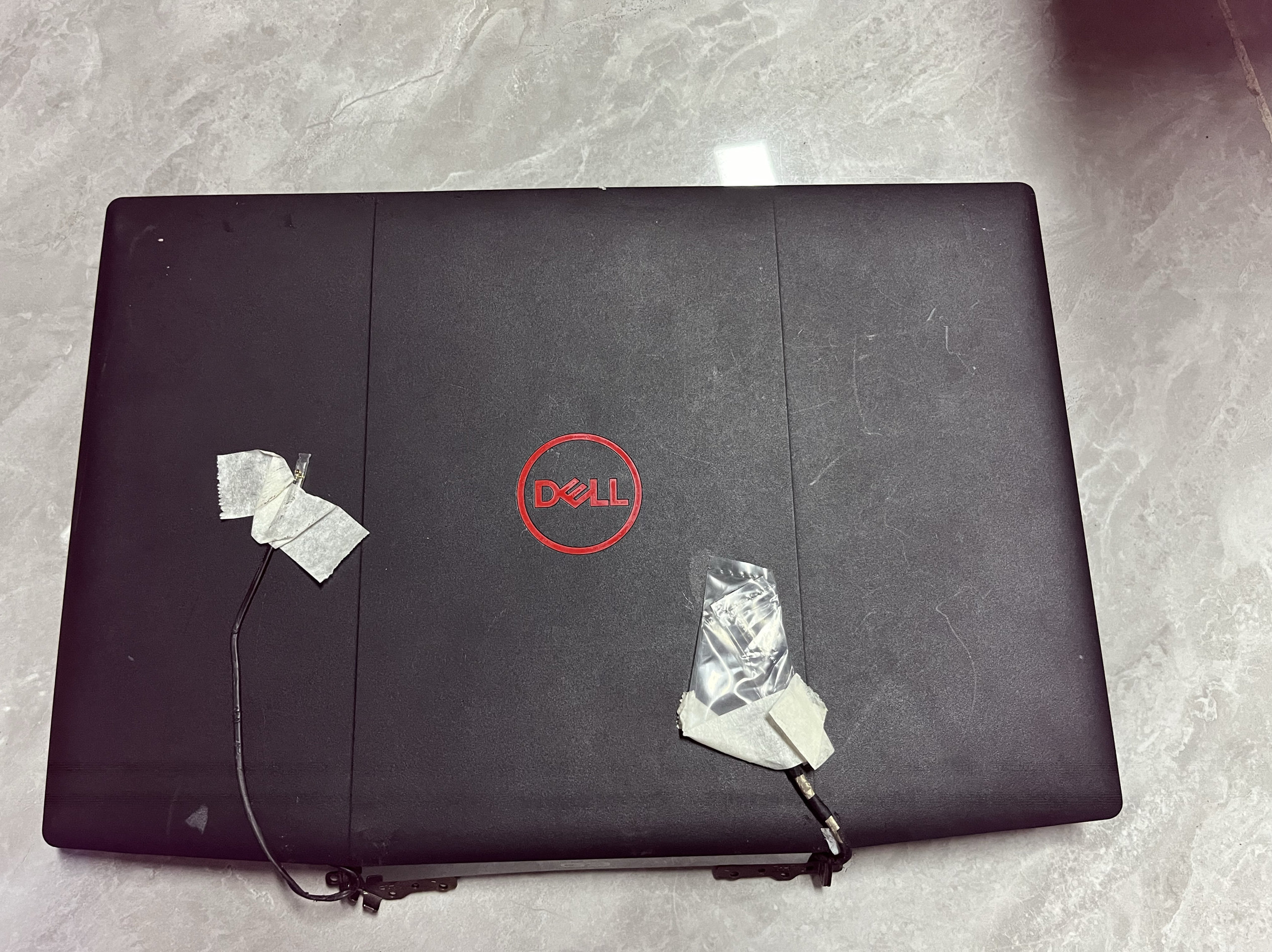 戴尔 游匣 G3 3590 坏液晶屏 上半部分 A B壳 摄像头 屏线 屏轴