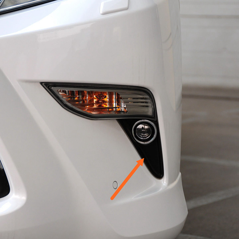 14-22款GX400 GX460雾灯框 雾灯罩 前杠装饰框 GX460雾灯罩