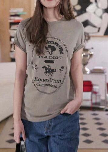 古法蜡染工艺宽松独家骑士印花