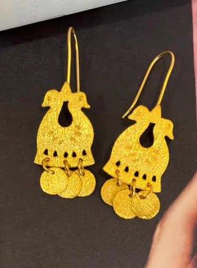 西班牙ApresSki耳环Nuit18k金蓝青金石复古小众花朵高级质感耳钉