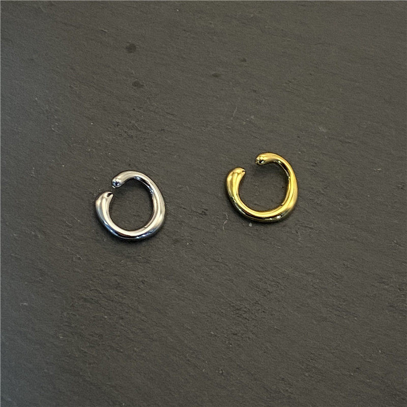 欧美复古简约耳骨夹熔岩不规则小耳圈金属镀金耳夹无耳洞耳环女,饰品/流行首饰/时尚饰品新,耳夹,淘宝优惠券,粉丝福利购,淘宝优惠卷