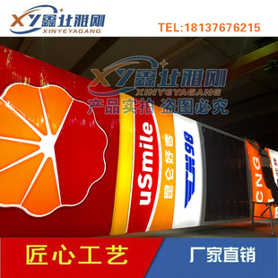 中石油加油站加气站广告立柱品牌形象柱大立牌亚克力双面吸塑灯箱