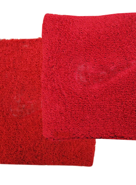 毛巾护具红色护腕运动护腕吸汗护腕篮球足球排球羽毛球等运动适用