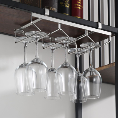 免打孔不锈钢吊杯架30年高脚