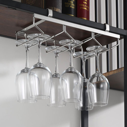 免打孔不锈钢吊杯架30年高脚