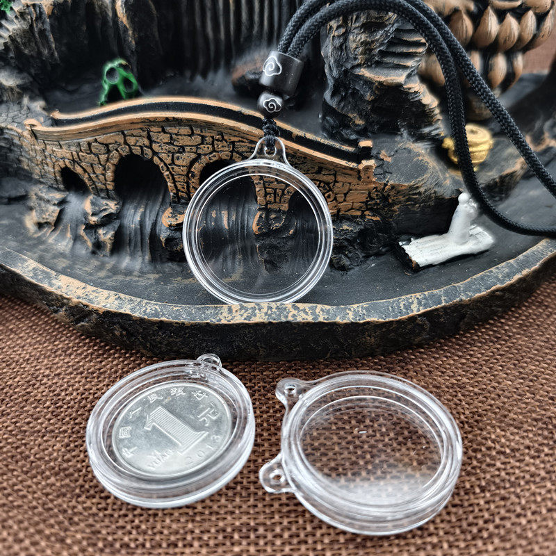 可打开的亚克力盒透明护身经文盒防尘挂件放缘品宝石纪念币保护套,饰品/流行首饰/时尚饰品新,项坠/吊坠,淘宝优惠券,粉丝福利购,淘宝优惠卷