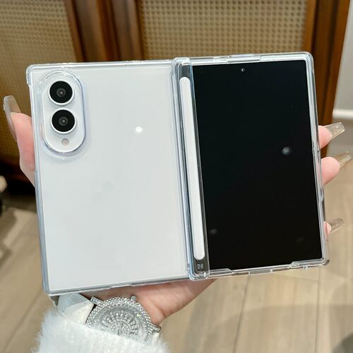 适用三星Zfold8ultra手机壳透明