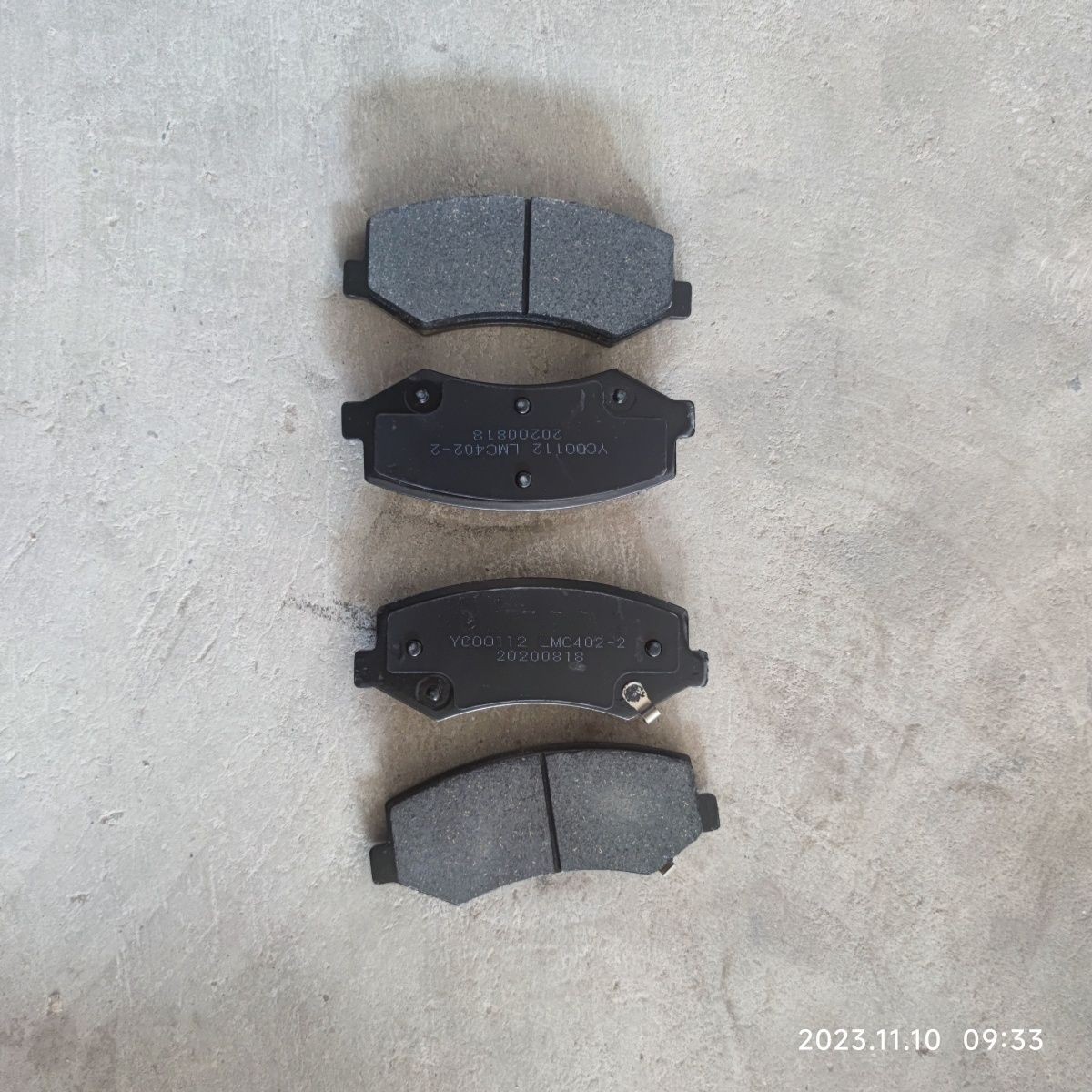 碟刹刹车片总成 适配 飞碟 Q2 Q3 原装原厂前轮刹车蹄总成