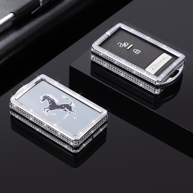 法拉利钥匙壳SF90金属SF90钥匙壳