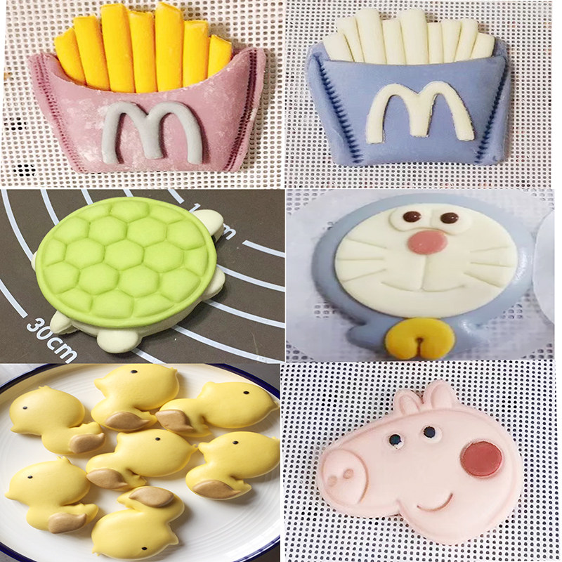 做果蔬馒头宝宝辅食第三代薯条乌龟叮当猫小鸭子佩奇制作模具