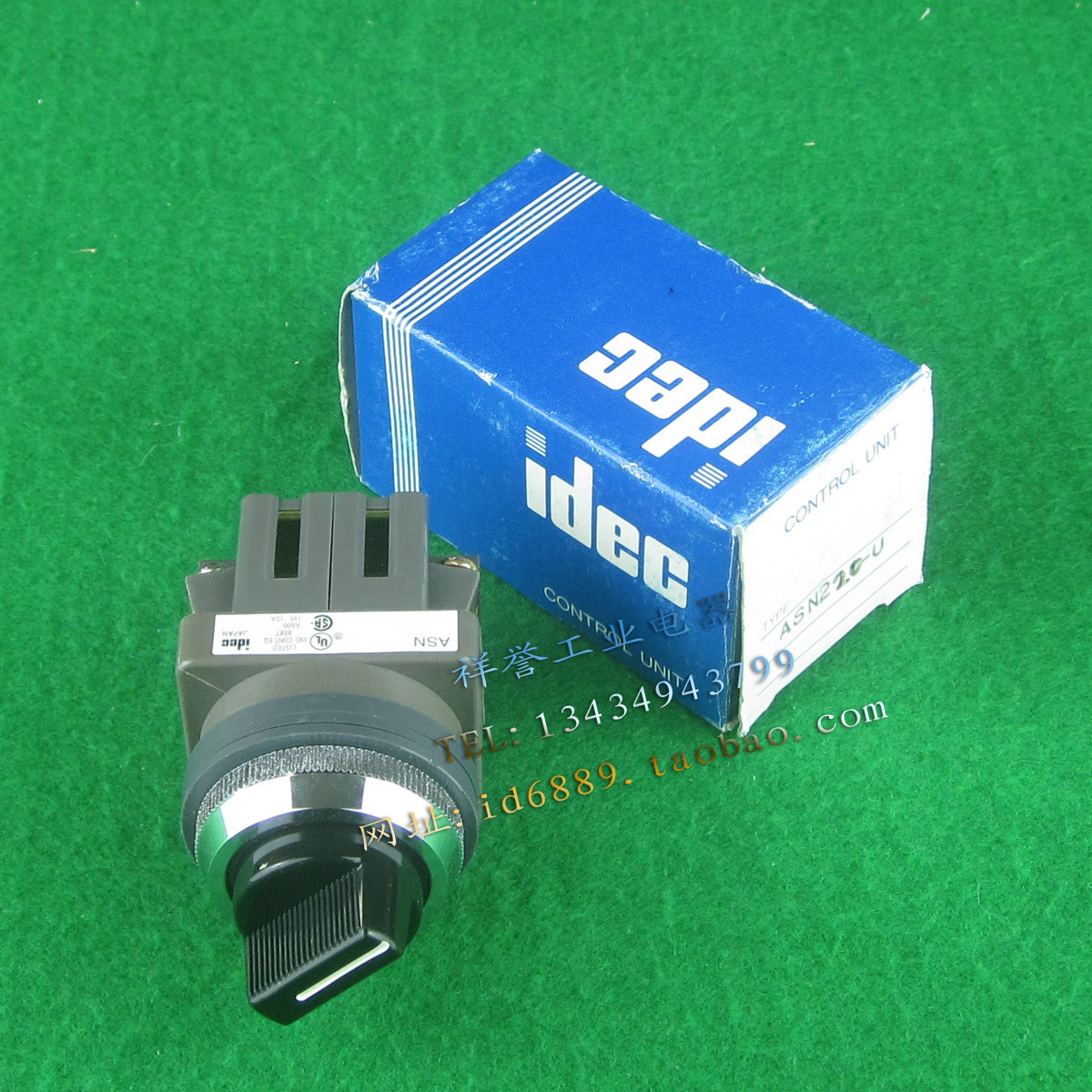 原装正品 IDEC  ASN220-U  选择开关  ASN  BS010E  旋转开关