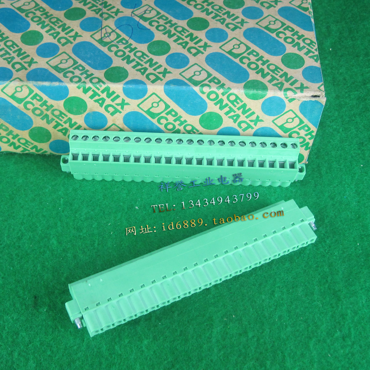 菲尼克斯 FRONT-MSTB 2.5/22-STF-5.08 接线端子 插拔连接器 插头