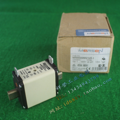原装 Ferraz Shawmut NH00GG50V125-1 125A 熔断器 速溶保险管