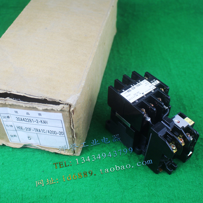 原装 日本 安川 H0E/HOE-20F-TRA1C 交流接触器 200-220VAC 20A