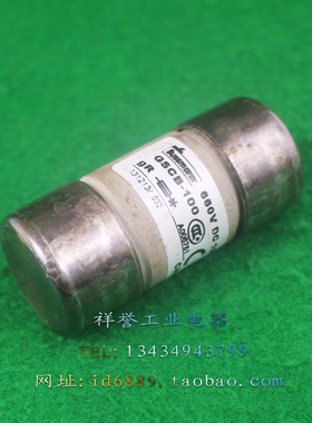 原装 Bussmann GSCB-100 熔断器 保险管 660VDC 100A 60x27MM